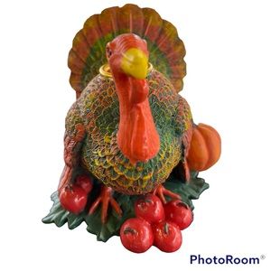 Ceramic Turkey Candle Holder